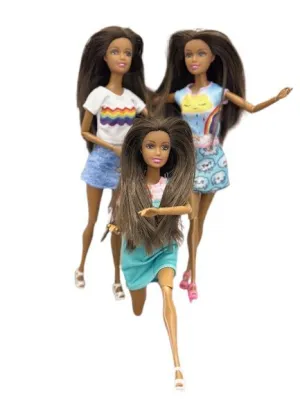 11.5" Fully Poseable Ethnic Fashion Dolls – Promote Social Skills & Imagination with Creative Play.