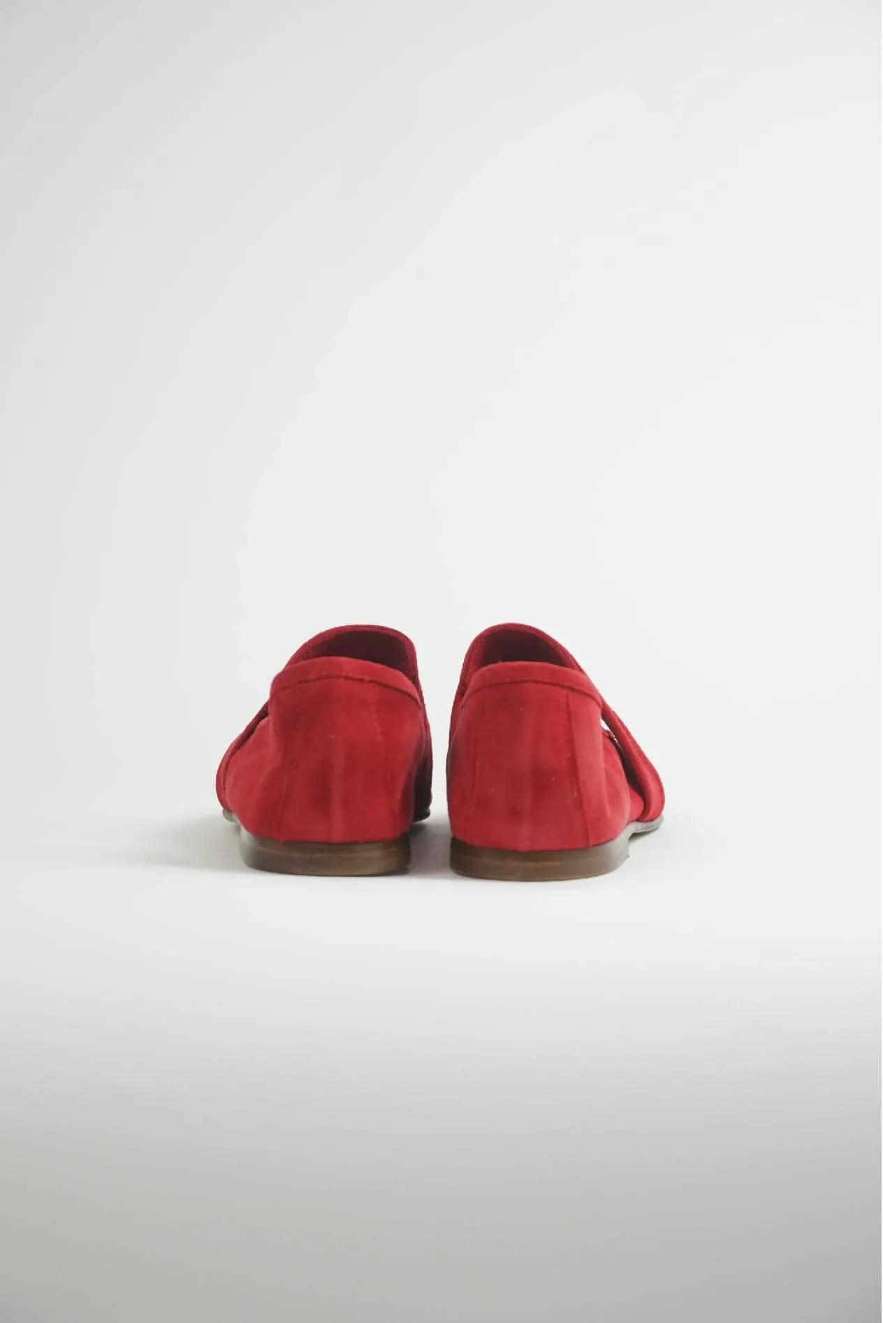 Art. 06 Loafer in Suede Rosso