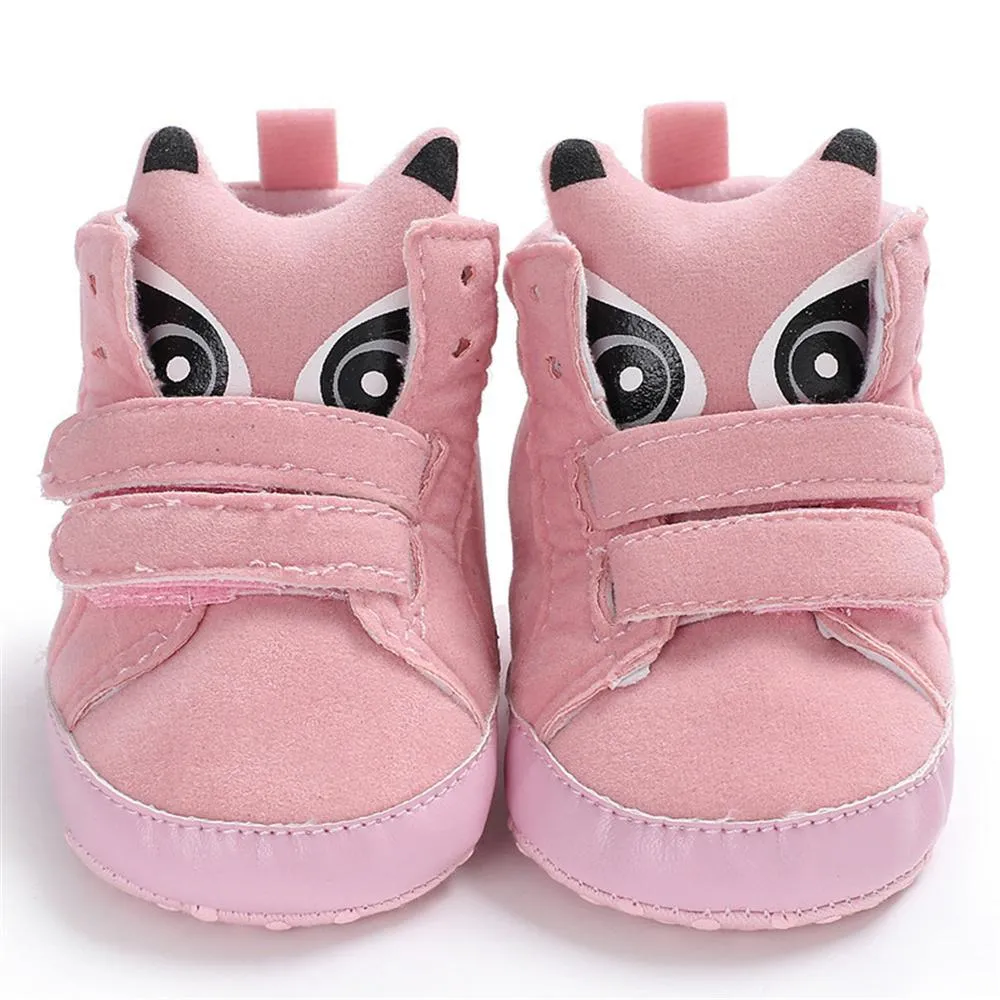 Baby Unisex Solid Magic Tape Cartoon Sneakers Wholesale Shoes Kids