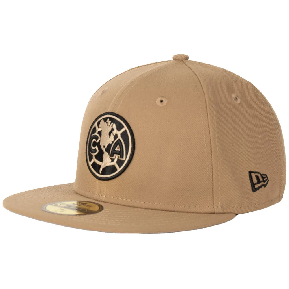 Club America New Era Quicksand 59FIFTY Fitted Hat