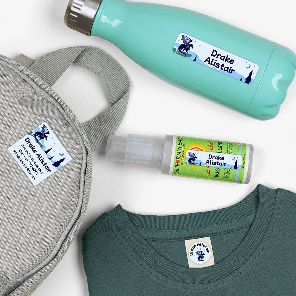 Dragon Camp Labels Pack