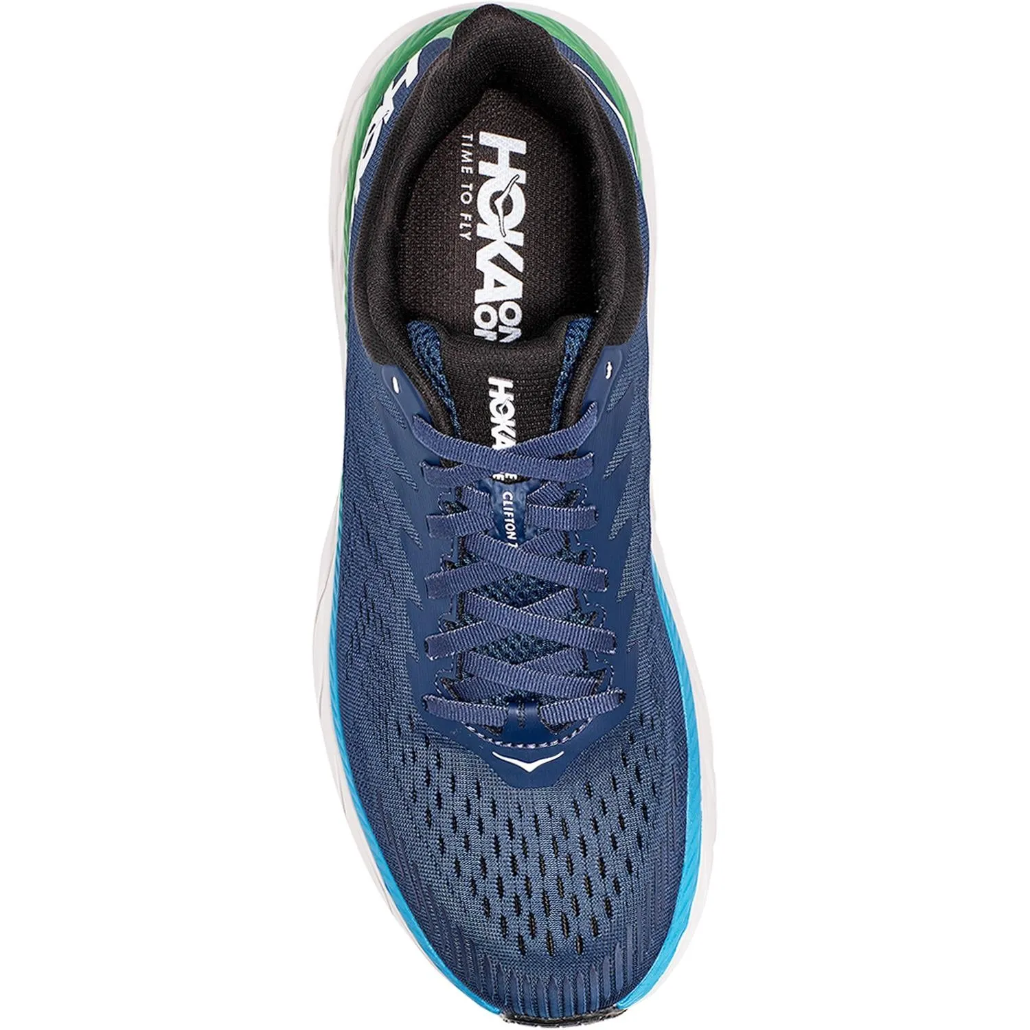 Men's Hoka One One Clifton 7 Moonlit Ocean/Anthracite Mesh