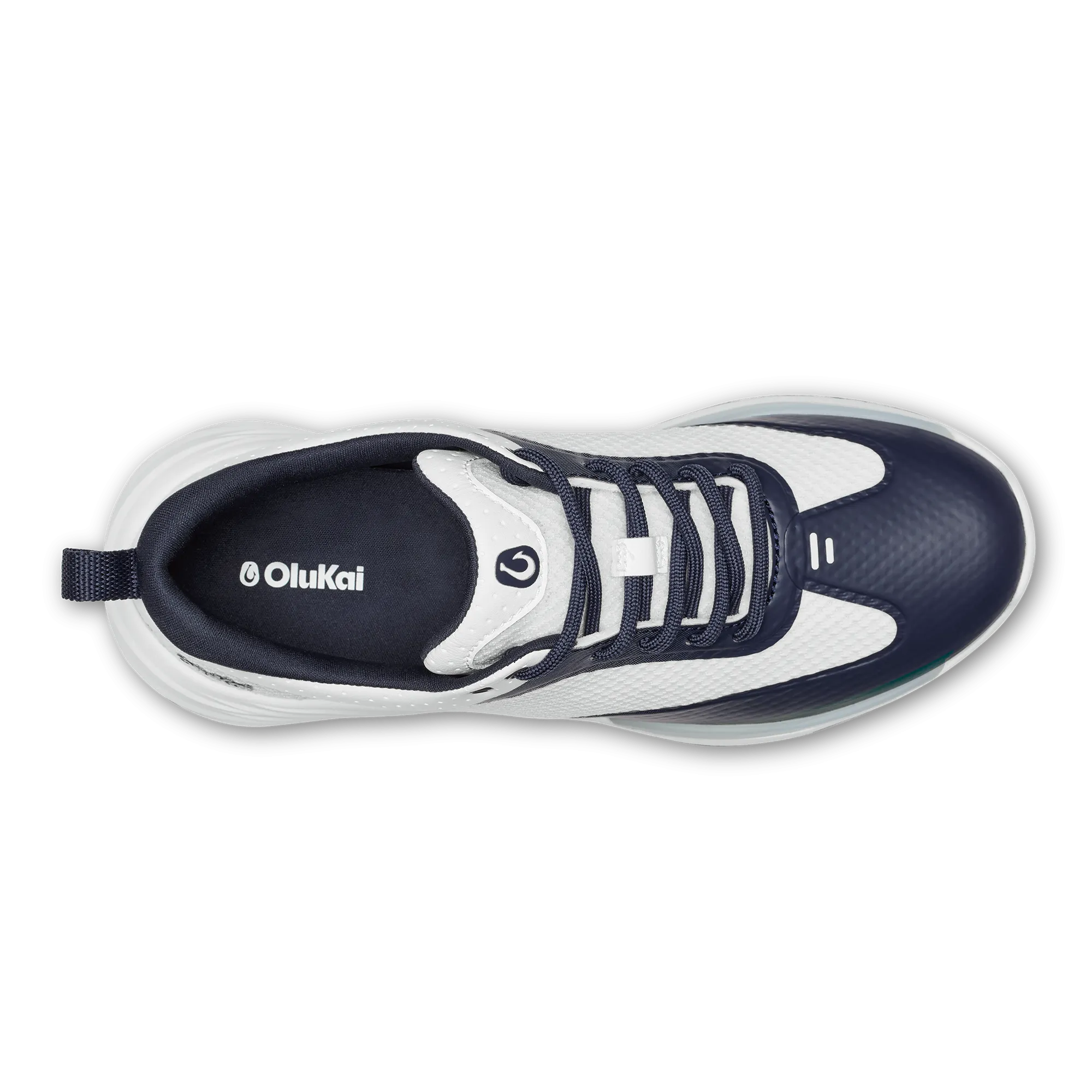 Mākena - Bright White / Mood Indigo