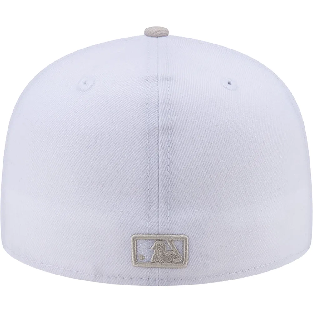 MLB Arizona Diamondbacks New Era Whiteout 59FIFTY Fitted Hat