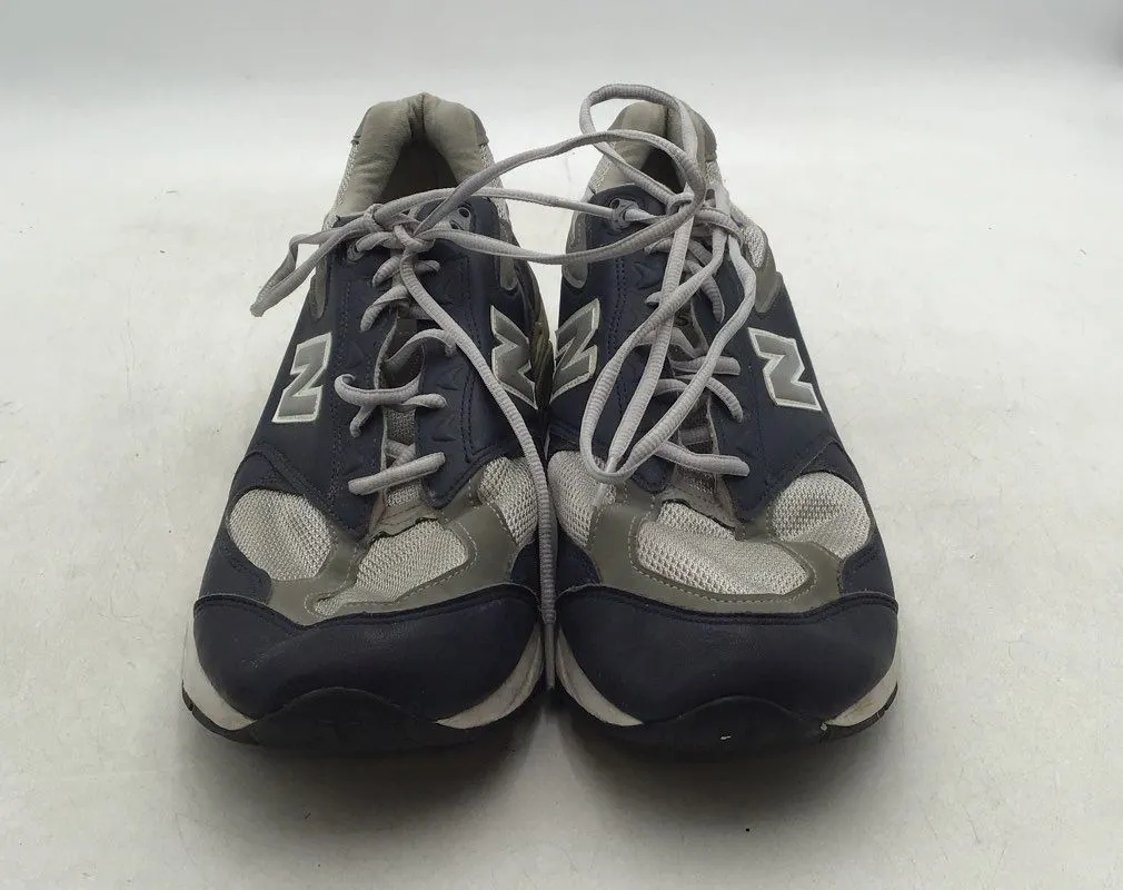 New Balance Men's 587 M587NV Blue Gray Running Shoes - Size 12