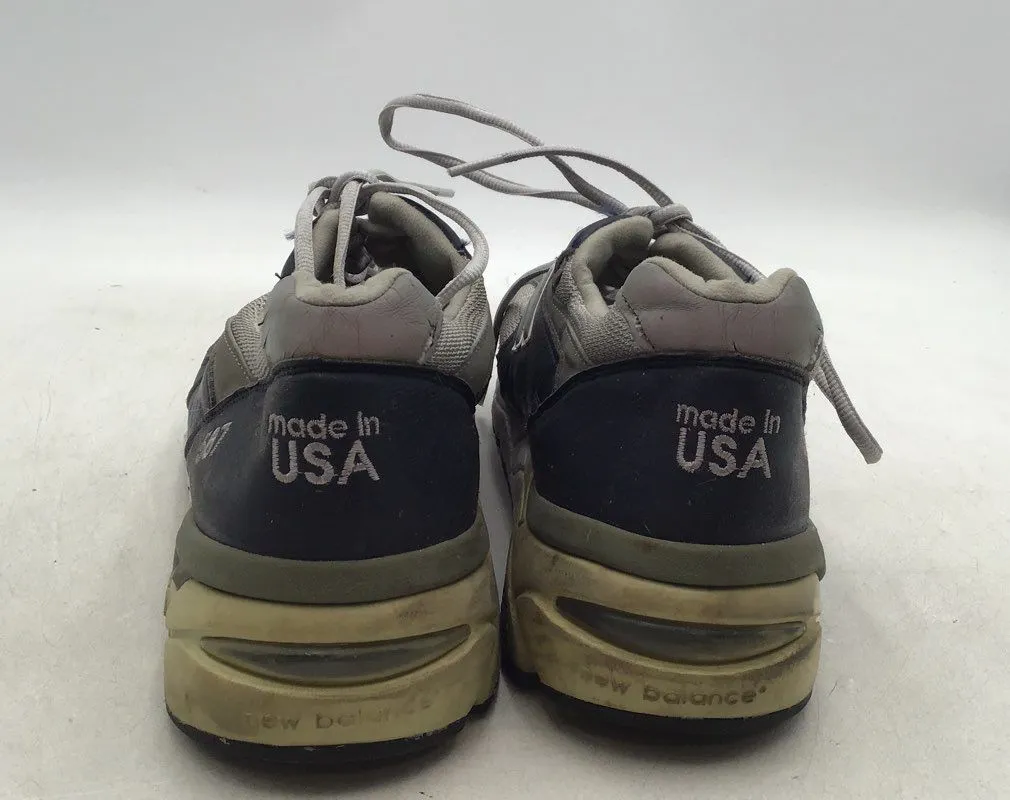 New Balance Men's 587 M587NV Blue Gray Running Shoes - Size 12