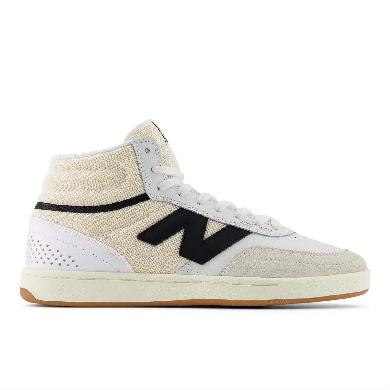 New Balance Numeric Men's 440 High V2 White Black Shoes