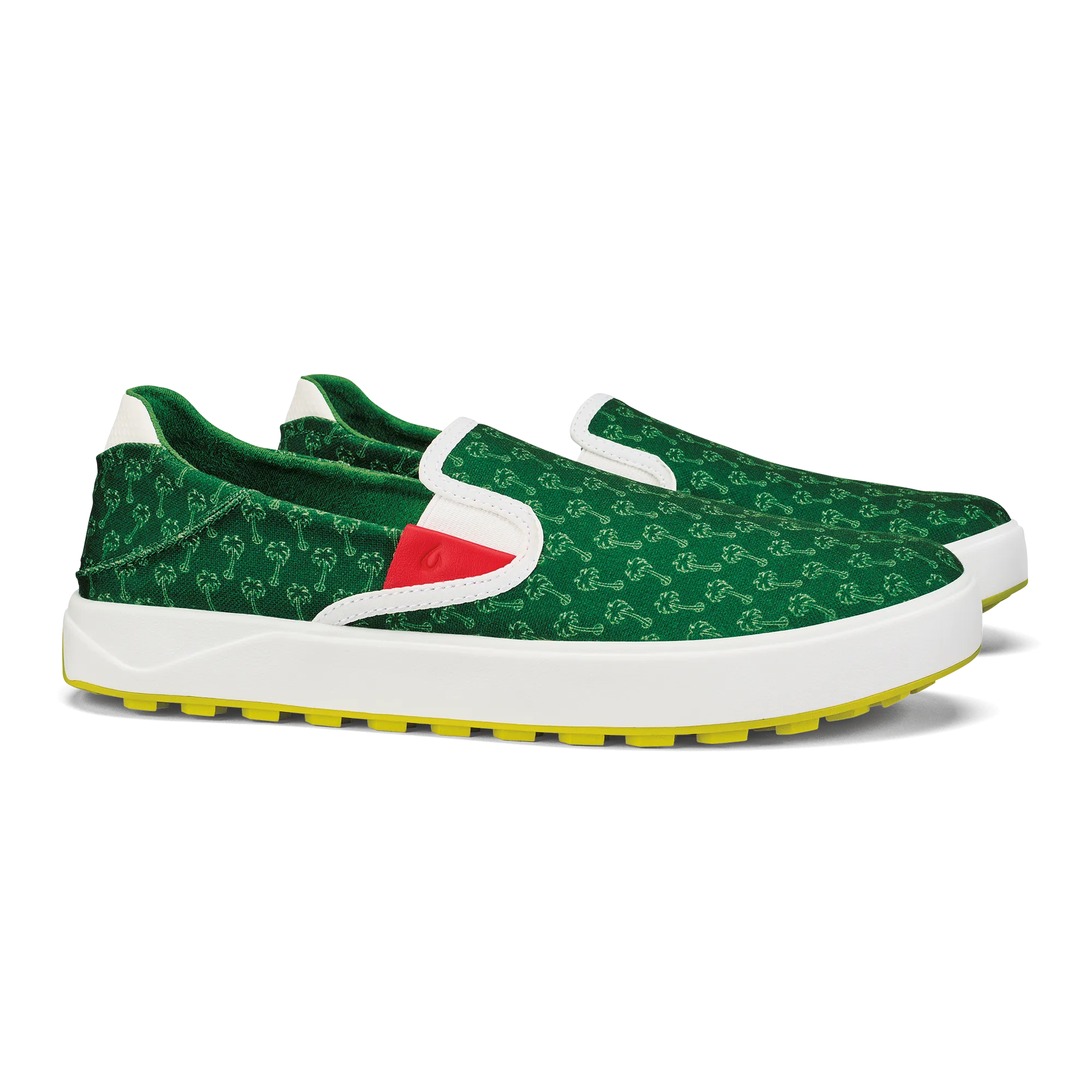 Wai‘alae Slip On  -  Palm / Bright White